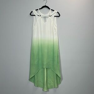 Sugarlips green and white ombré dress XS